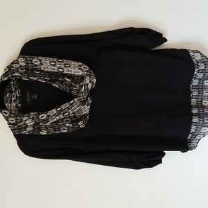 AB Studio Sweater With Coordinating Scarf